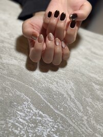 アシンメトリーネイル