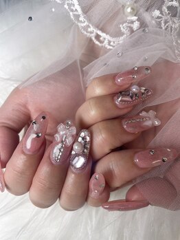 ホワイトネイル(White Nail)/チップ長さ出しアートコース