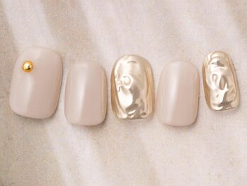 アイネイルズ 天神今泉店(I-nails)/ミラーニュアンススタッズ
