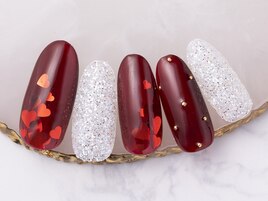 ハートホロ＆シュガーネイル