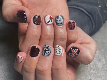 オムネイル 渋谷(HOMME NAIL)/持ち込みネイル ¥10.000