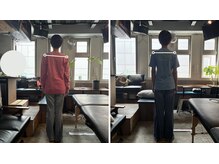 ラブラ整体の雰囲気(気になる姿勢崩れも足元から頭まで丁寧に評価し施術!)
