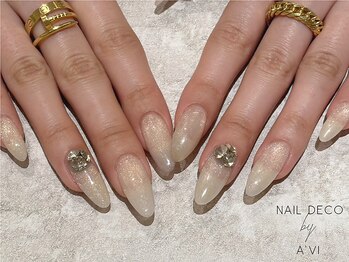 ネイルデコ(nail DECO)の写真/高技術×丁寧なケアで、どこから見ても美しい指先へ。「こんなに持ちがいいの？」と驚かれる仕上がりに◎