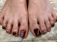 ネイルサロン シェリ(NAIL SALON Cheri)/秋冬のフットネイル