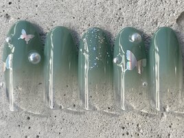 バタフライパールグラデ ¥8500