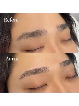 アイブロウドット 岐阜店(iBROW.)/美眉スタイリング Before→After