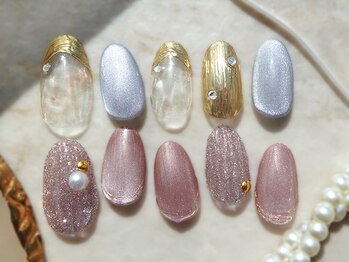 プラスネイル 武蔵小杉店(PLUS NAIL)の写真/【パラジェル取扱店】人気のニュアンスネイルがたくさん♪【武蔵小杉店★】