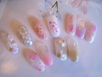 アロアロネイル(aloalo nail)/【限定】選べるset¥6500