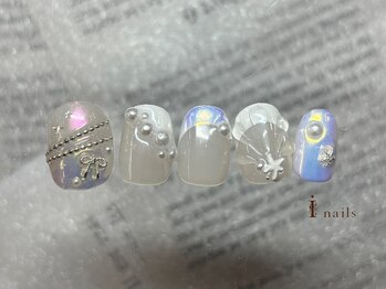 フレンチマーメイドネイル