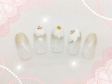 パインキュート(Pine Cute)/ブライダルネイル定額☆6800円