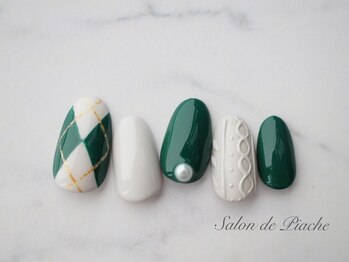 ピアシェ(Piache)/ウインター&Xマスネイル¥6900