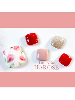 ラグジュアリーネイル ハローズ(HAROSE)/フットマンスリージェルコース