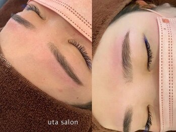 ウタアイサロン(uta-eye salon)の写真/美眉×美まつ毛で第一印象UP☆お顔の印象を決める眉はプロにお任せ下さい♪お得なクーポンもございます◎