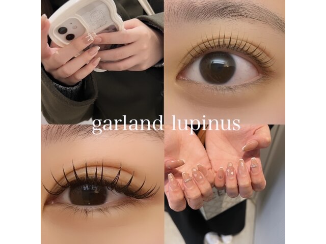 garland lupinus eyelash&nail