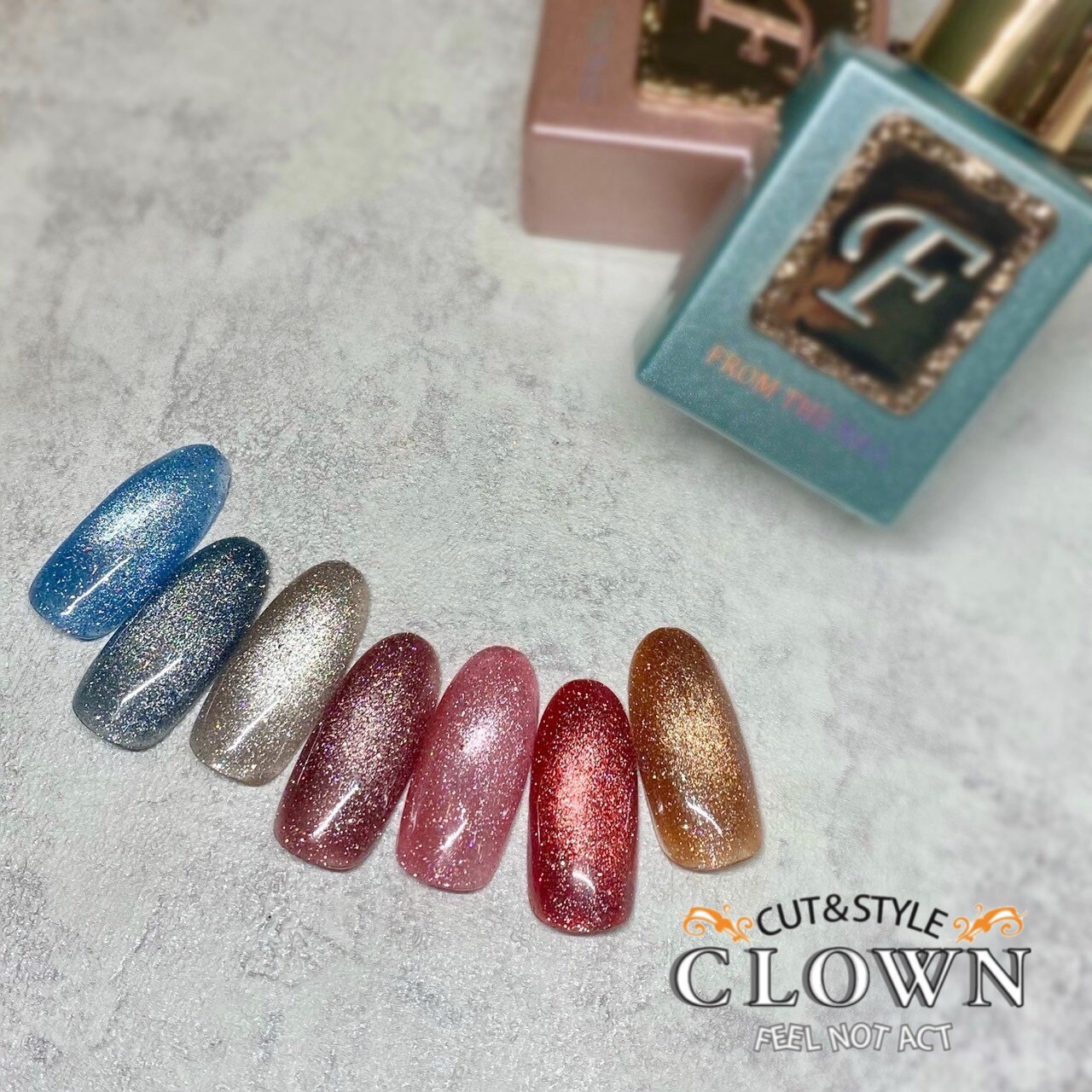 【100種類から選べる】マグネットネイル ワンカラー10本     [横浜マグネット