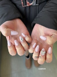 ナチュラルピンク×スカルプ