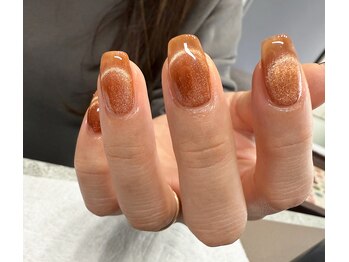 エスネイルサロン(S Nail Salon)/キラキラマグネットフレンチ