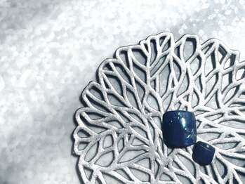 フット　親指ワンポイント