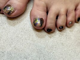 ニュアンスフットネイル☆