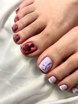 フットにもクロムネイル