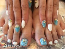 トータルサロン 白べぇーっ プラス/ドロップネイル！