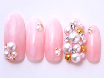 ネイリックス アヴェニール(NAILX avenir)/パールでゴージャスに