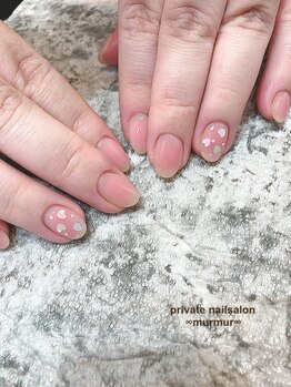 プライベート ネイルサロン マーマ(murmur)/ハートホロネイル