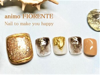 アニモ フィオレンテ せんげん台西口店(animo FIORENTE)/【定額フットネイル】¥8500