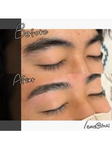 ルアン 表参道店/メンズ美眉毛スタイリング