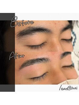 ルアン 表参道店/メンズ美眉毛スタイリング