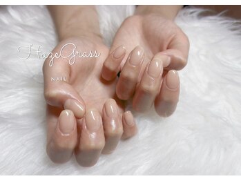 ハズグラスネイル(Haze Grass nail)/シンプルワンカラー