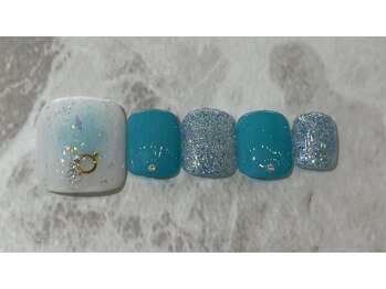 ネイルサロン ジュレ(Nail Salon jurer)/FOOT定額デザイン¥7700