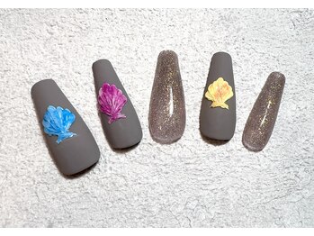 ルーシーズ アイラッシュアンドネイル 小倉店(Lucy's Eyelash&Nail)/RIKO限定定額デザイン¥7000