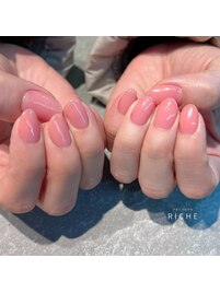 ちゅるんピンクワンカラー