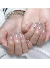 木にいる 錦糸町/ラメグラ＋10粒ストーン