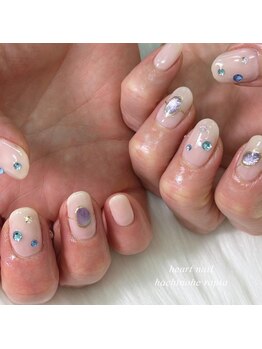 はあとねいる 八戸ラピア店/ビジューネイル