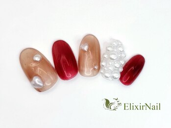 エリクサーネイル 池袋(Elixir Nail)/定額b カジュアル/クーポン使用