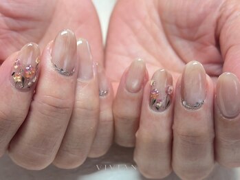 ヴィヴィアン ネイル(Vivian nail)/フラワー