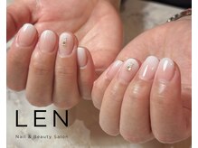 レン(LEN.)/ホワイトグラデーション