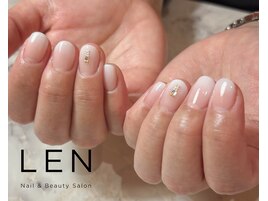 ホワイトグラデーション