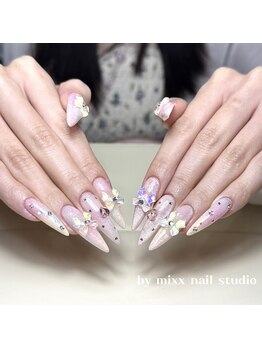 ミックスネイルスタジオ(Mixx nail studio)/長さだしデザイン