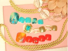 ネイルアンドアイラッシュ リラ 東三国店(Rela)/スタイリッシュな大人リゾート★