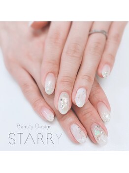 スターリー(STARRY)/ブライダル 大理石 ラメ