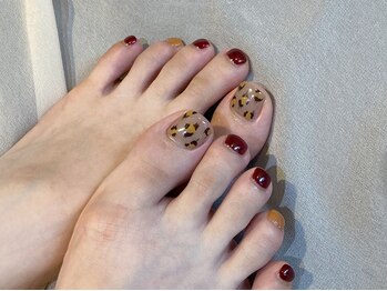 ネイルズ ララ(nails Lala)/レオパード。