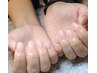【派手なネイルはNGな方】クリア仕上げ¥4000