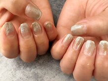 エムスラッシュ ネイル センター北店(M.SLASH)/マグネットグラデーション★