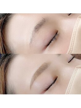 アマンジオ/オットー 新居浜店(amanjiwo/Otto)/アイブロウ（部分間引きあり）