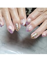 リベルタネイル(Liberta Nail)/変形マグフレンチ