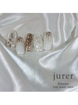 ネイルアンドアイラッシュデザインサロン ジュレ 日根野店/定額デザイン9900コース