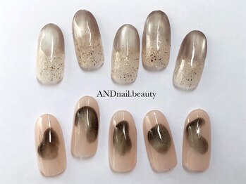 アンドネイル ビューティー(AND nail,beauty)/春ネイル/マグネット/藤沢